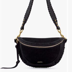 ISABEL MARANT SKADO BLACK SUEDE BELT BAG